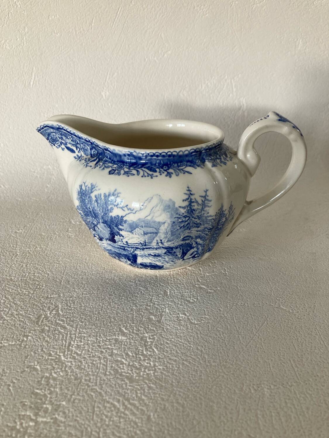 Villeroy and Boch Burgenland blue milk jug