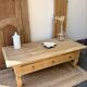 Oak coffee table