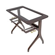 Table à plateau italienne moderne du milieu du siècle attribuée à Ico Parisi
