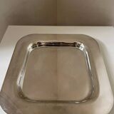 Square silver-plated metal tray CESA 1882