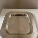 Square silver-plated metal tray CESA 1882