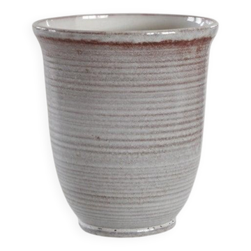Large glazed ceramic vase mid-20th century