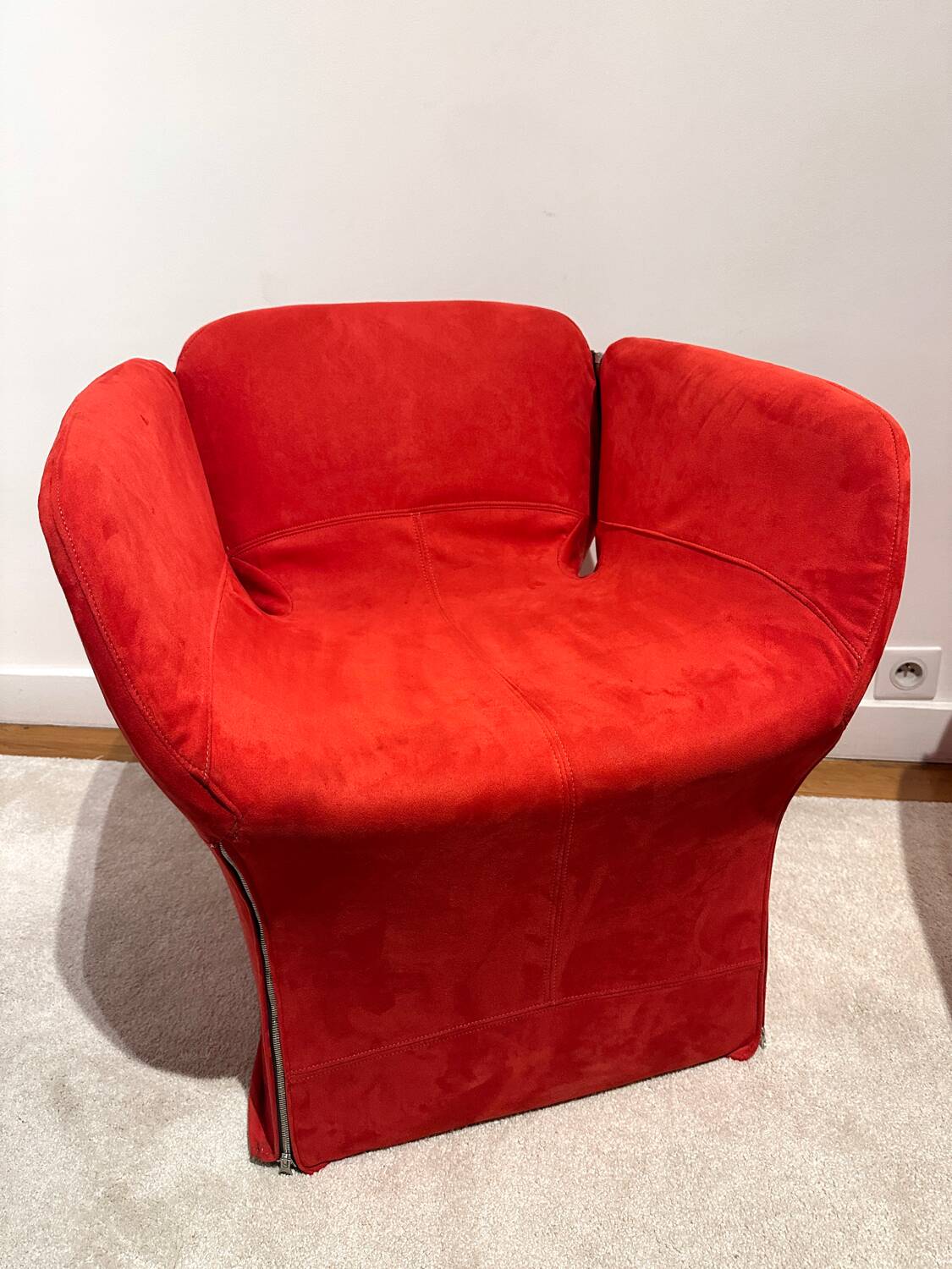 2 fauteuils Bloomy par Patricia Urquiola