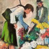 Painting on canvas