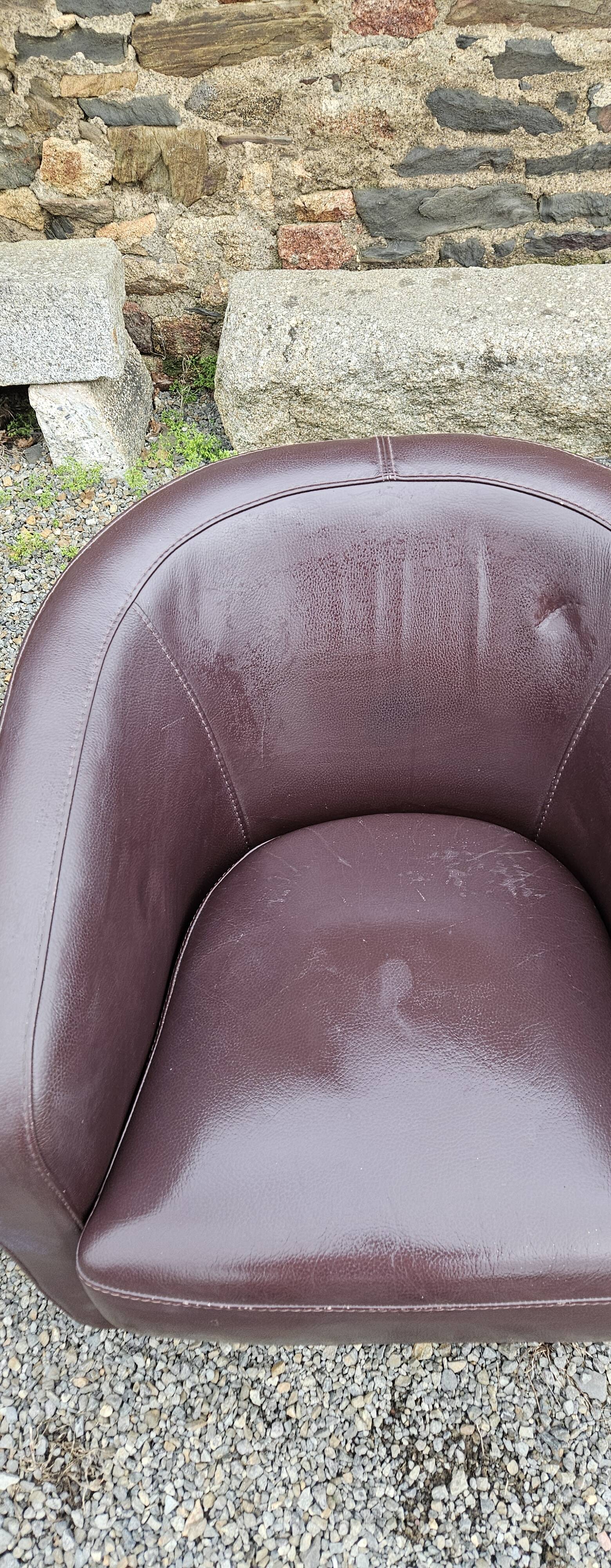 Duvivier toad armchairs