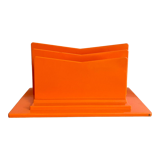 Vintage orange letterholder 70s