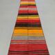Old Turkish narrow Kilim Runner 322x48 cm shabby chic, vintage kelim