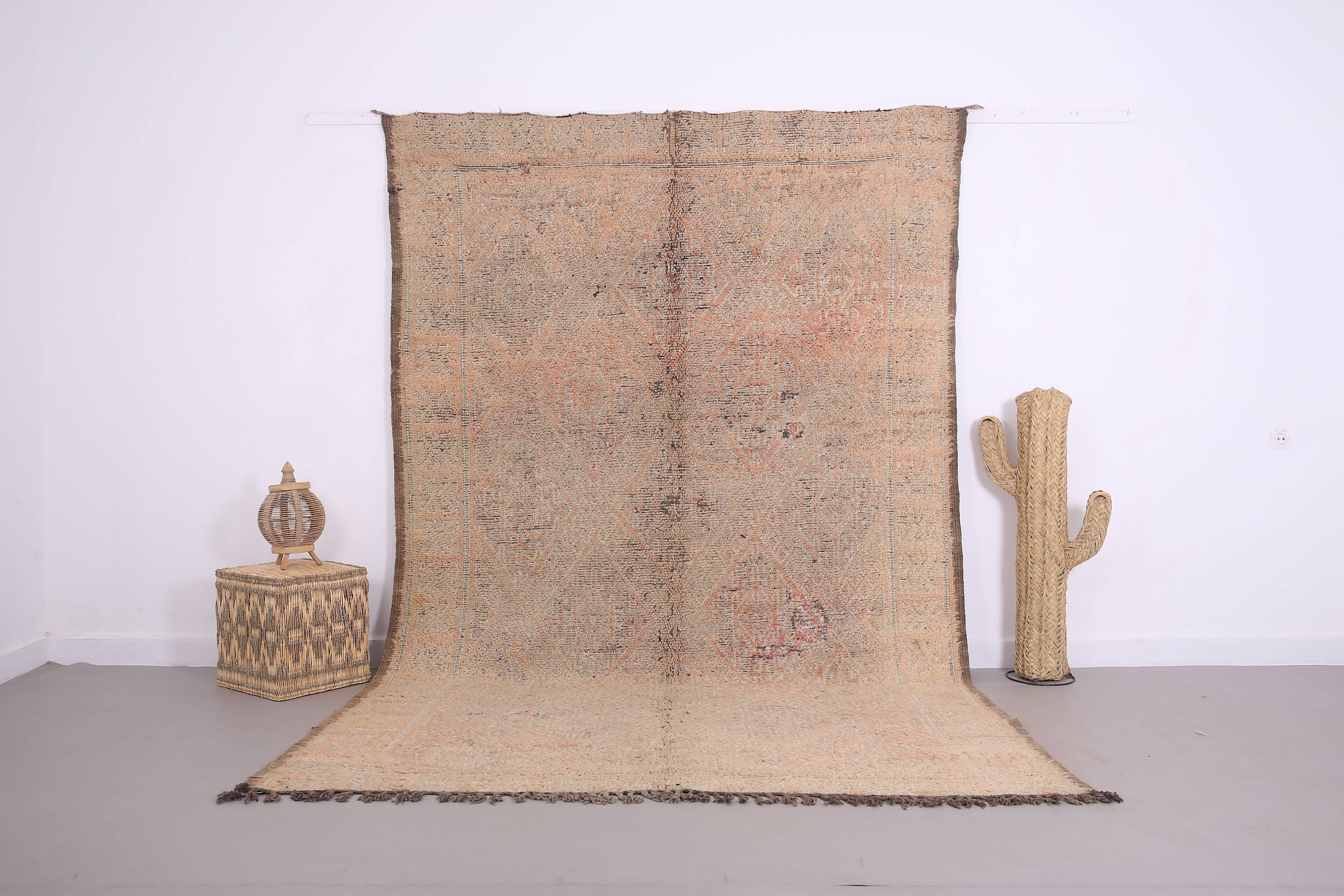 Vintage Beni Mguild Rug 305 x 326 cm - Moroccan Rug - Authentic Berber Rug