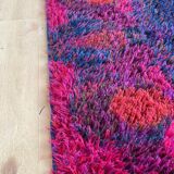 Tapis rya scandinave original par oili mäki pour finnrya oy ab, finlande