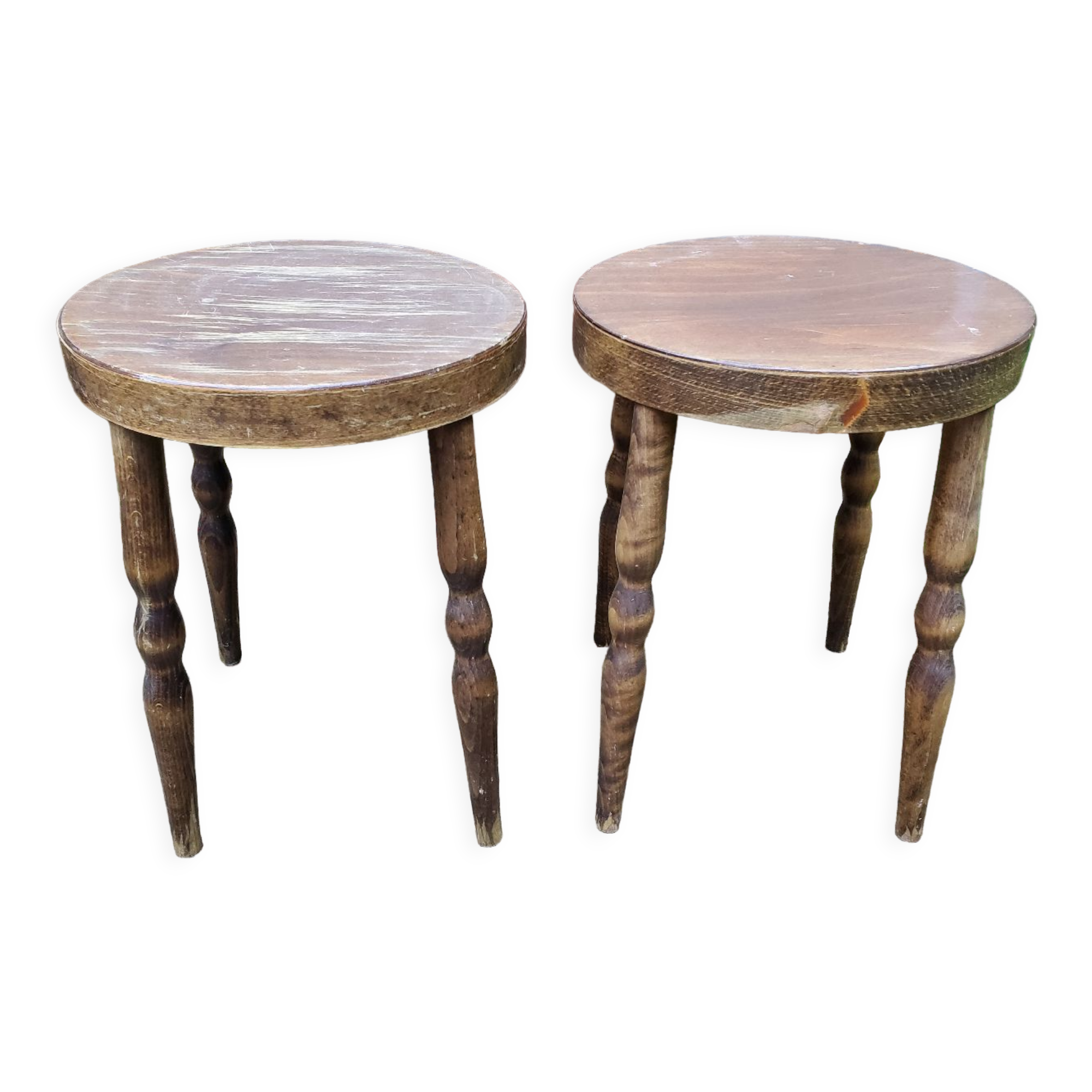 Pair of vintage Baumann stools 80
