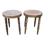 Pair of vintage Baumann stools 80