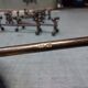 17 porte-couteaux Christofle en métal argenté modèle Atonium
