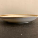 10 hollow porcelain plates from Limoges Bernardaud, gilded Greek decoration, twentieth century