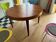 Extendable teak table