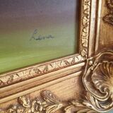 Large painting "bouquets of roses" - signed oil on canvas