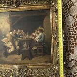 Léonide bourges the tavern oil on panel