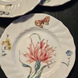 Set of 11 Villeroy and Boch Bouquet model dessert plates