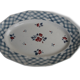 Plat ovale digoin modele BASTIA