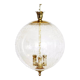 Limburg ball pendant lamp in glass and brass