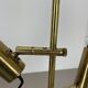Unique 3-spot brass ceiling light koch and lowy style omi lighting germany, 1970