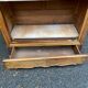 Louis XV bookcase in solid burr walnut from the 18th century