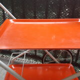 DESSERTE , VINTAGE YEAR 70'S ROULANT TABLE