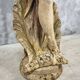 Statue de jardin ancienne en pierre sculpture française hauteur 175 cm