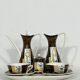 Ensemble à thé en céramique du milieu du siècle par Alfa Ceramiche, Italie années 1950