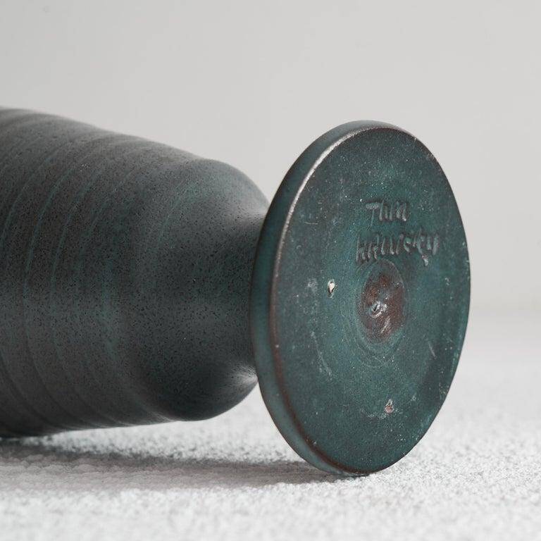 Set von 4 holländischen Mid Century Studio Pottery Bechern