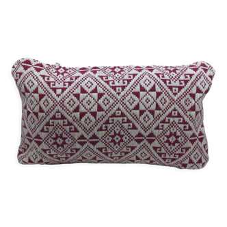Coussin Dokmai rose 30x50 cm