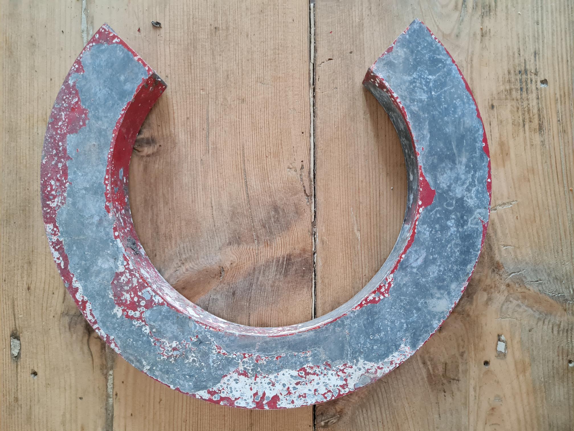 Vintage antique sign letter