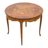 Louis XV style marquetry coffee table