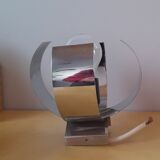 Lamp space age aluminum 70s