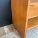 Vintage beech bedside table from the 1970s.
