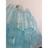 Murano style glass chandelier, set of 2 or a pair of chandeliers