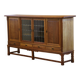Danish modern oak cabinet in the style of Henning Kjærnulf, 1960s
