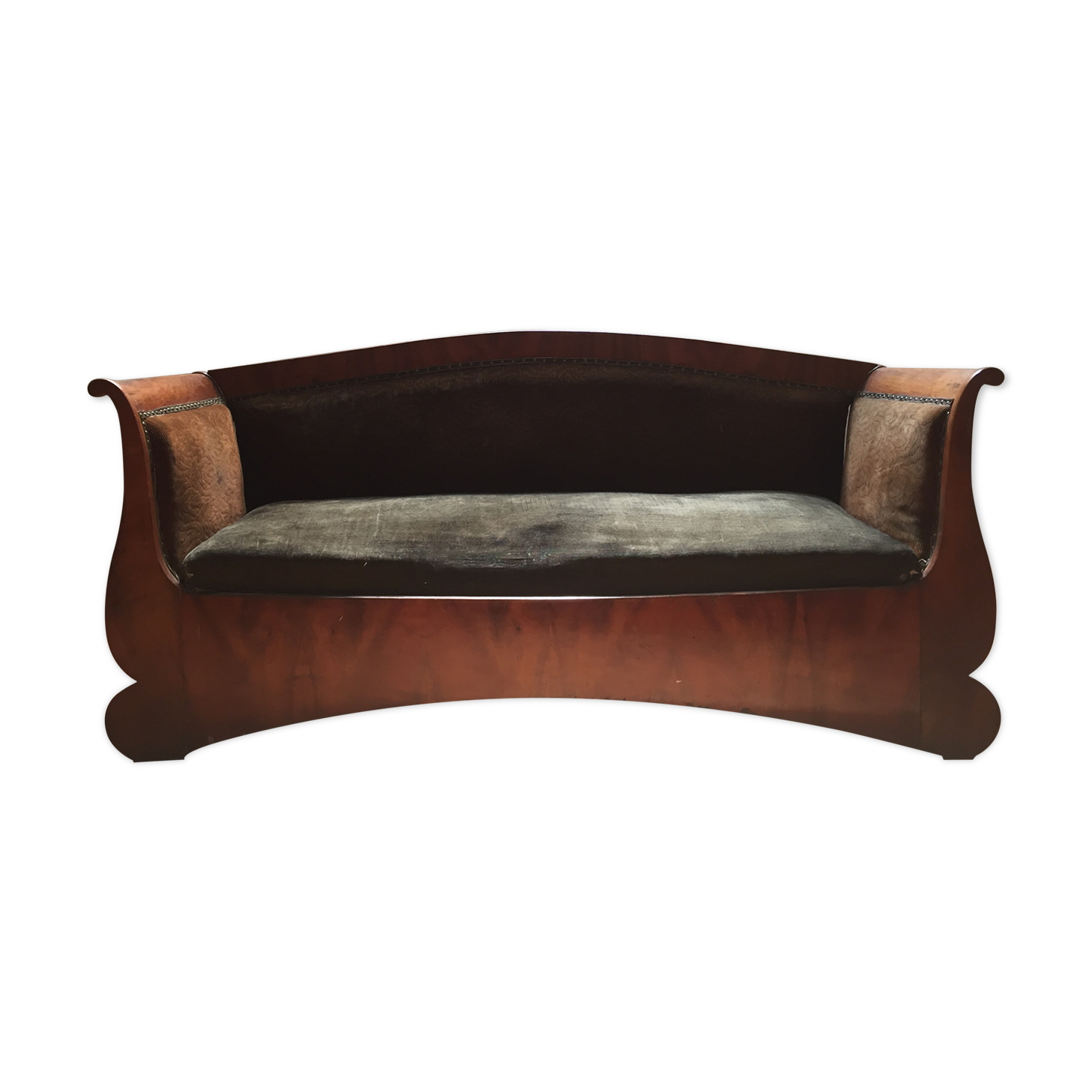 Old wooden sofa