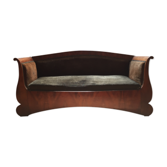 Canapé ancien en bois