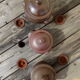 Bols et tasse poterie normande