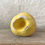 Vintage ceramic bottle in the shape of a pear.