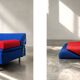 Vintage Mid-Century Danish Memphis Design Sofa Diva Daybed by G. Olsen
