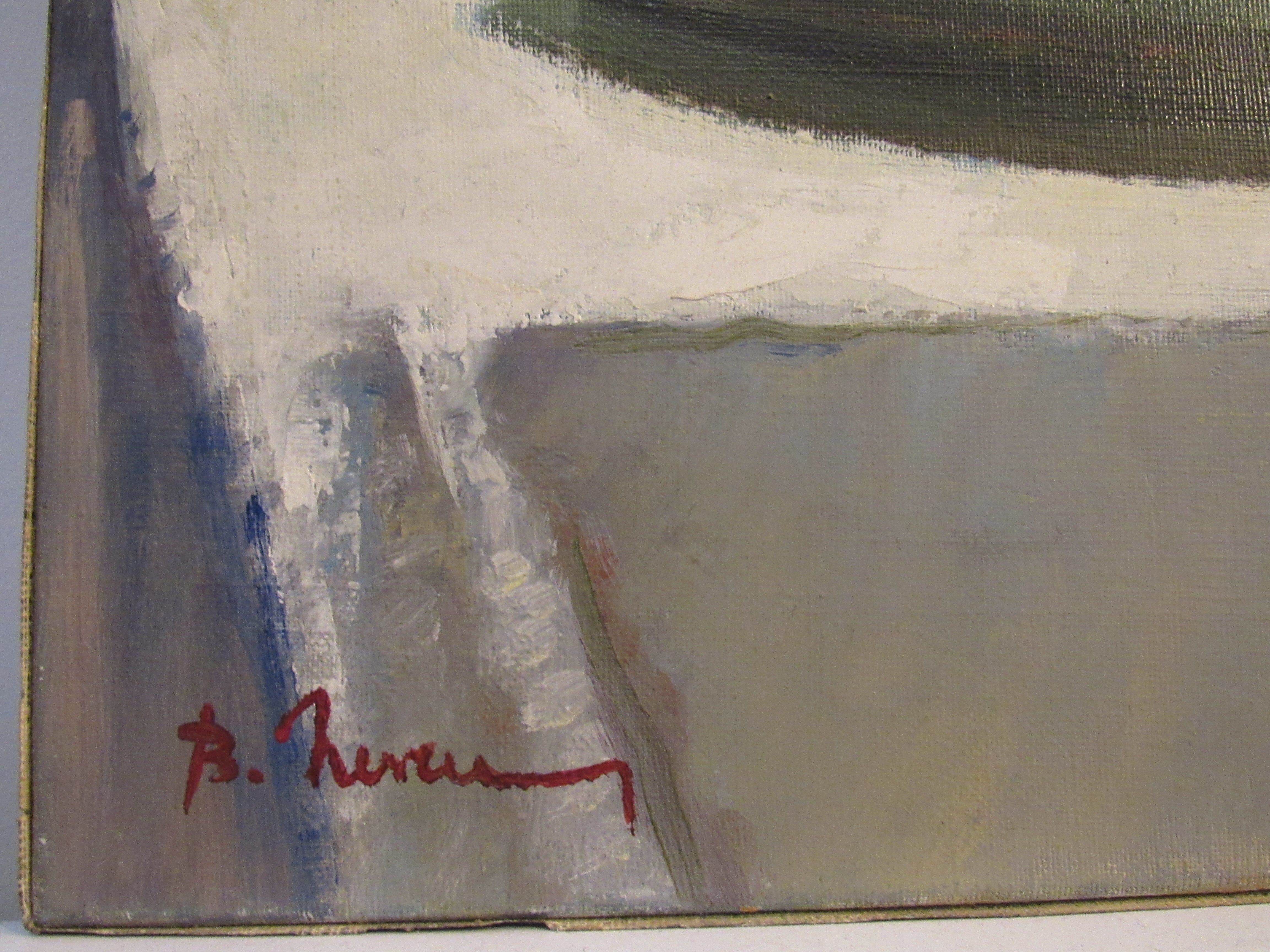 Les citrons - Huile sur toile - Bernard Neveu XX°