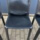 4 black Cassina Cab chairs by Mario Bellini