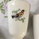 4 vintage mazagrans porcelain Manufacture Pillivuyt