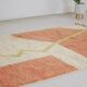 Tapos beni ouarine rose marocain 250cmx150cm