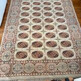 Large Handmade Wool Rug – Persian Bokhara Style – 280 x 190 cm