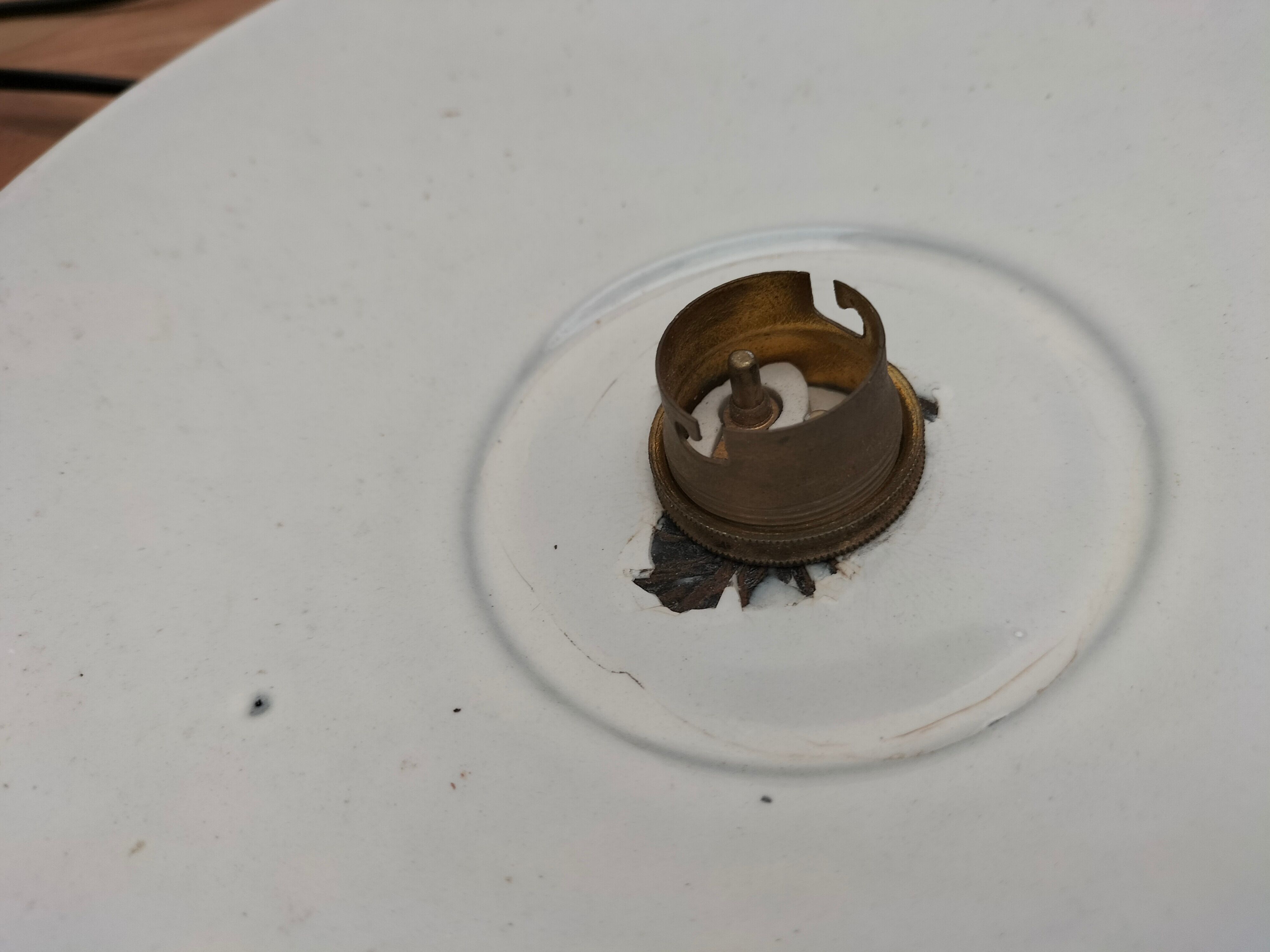 Set of antique lamps