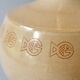 Ceramic lamp signed Montgolfier France, fish decor