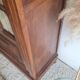 Antique glass-fronted Parisian wardrobe