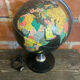 Mappemonde Globe Terrestre Planète Terre Fond Noir + Pied Tulipe Italy